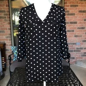 Takara Polka Dot Blouse Small